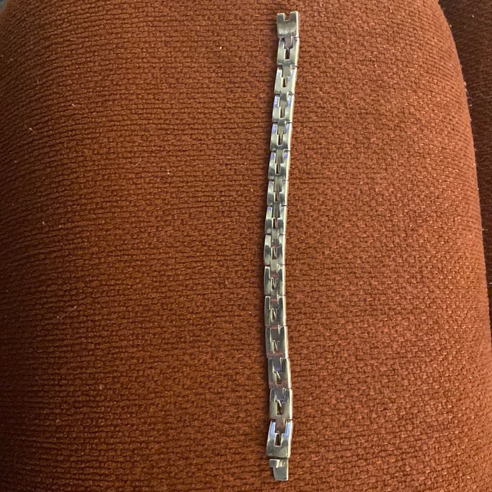 Taxco Mexico TR-134 Heavy Sterling Silver Bracelet